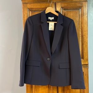 Tahari navy suit coat. New with tags